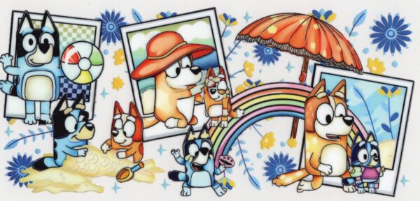 Bluey and Bingo Go To The Beach 16oz