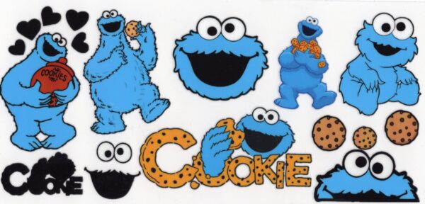 Cookie Monster 16oz - SECONDS