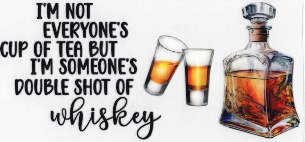 Double Shot of Whiskey 16oz