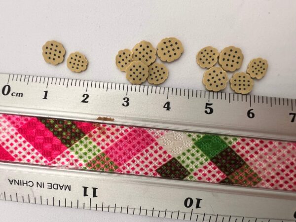 Bite-Sized Bliss: 5mm Clay Cookie Slices - Image 2