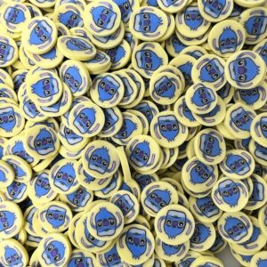 Ohana Sparkles: 5mm Clay Stitch Slices