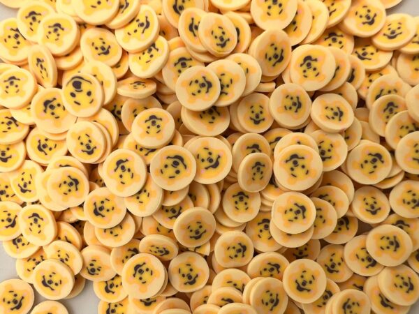 Bear-y Cute: 5mm Clay Pooh Bear Slices