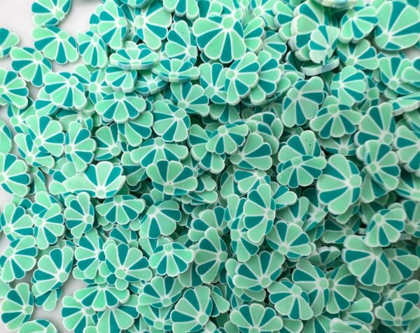 Mermaid Shells: 5mm Clay Clam Shell Slices