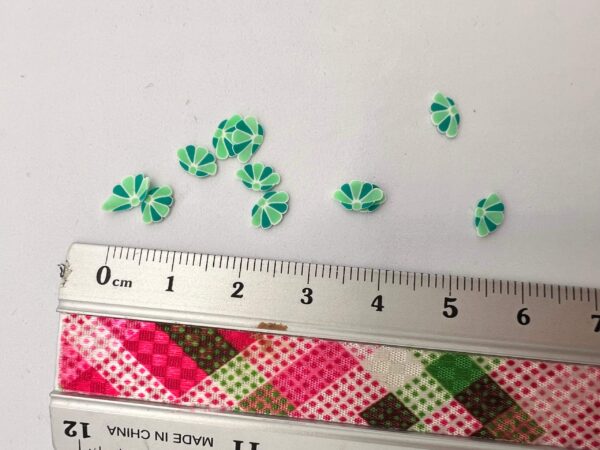 Mermaid Shells: 5mm Clay Clam Shell Slices - Image 2