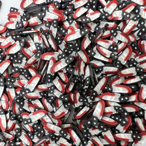 Crimson Cuties: 5mm Clay Knives with Blood Slices