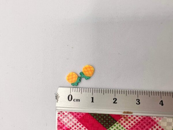 Pineapple Poppers: 5mm Clay Pineapples Slices - Image 2