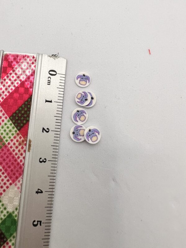 Eeyore Blues: 5mm Clay Eeyore Slices - Image 2