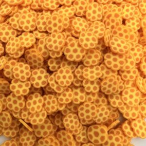 Golden Comb: 5mm Clay Honeycomb Slices