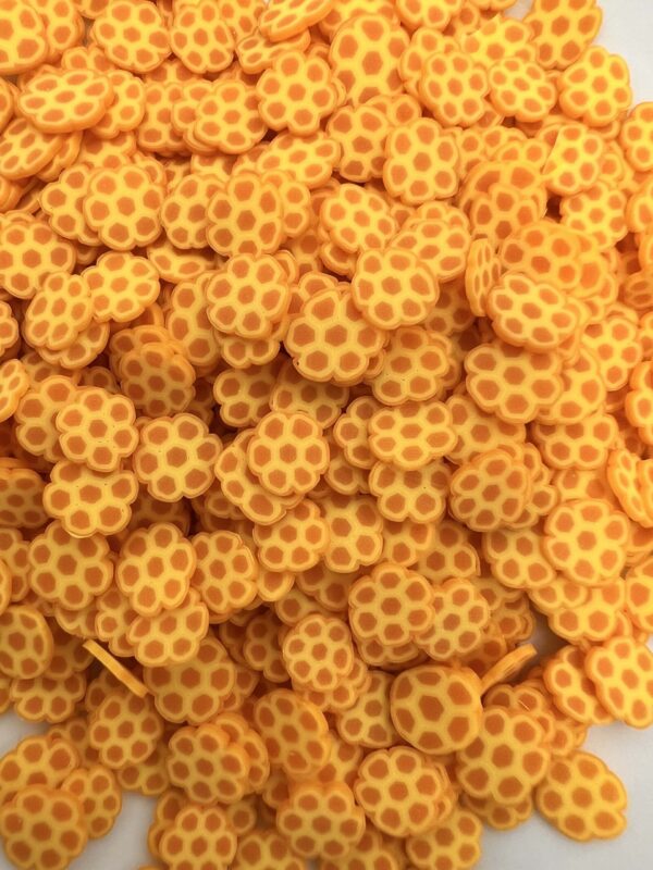 Golden Comb: 5mm Clay Honeycomb Slices