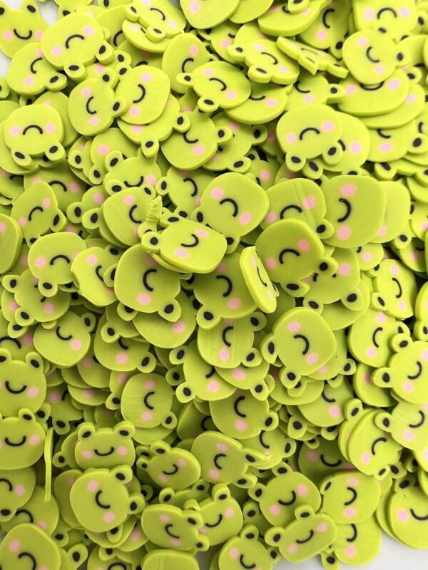 Happy Hopper: 5mm Clay Frog Slices