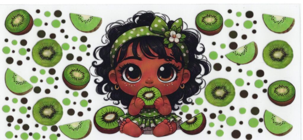 Kawaii Kiwi Girl 16oz
