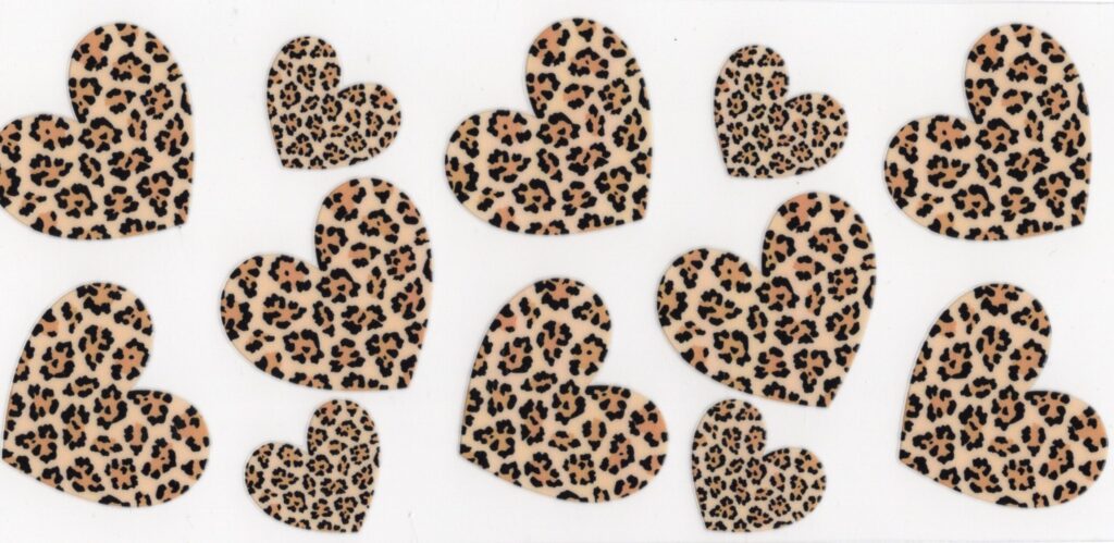 Leopard Hearts 16oz