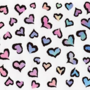 Rainbow Hearts 16oz