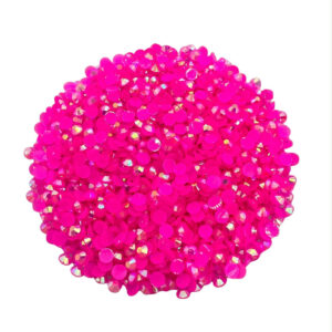 ShimmerBurst Hot Pink 3mm Flatback Rhinestones