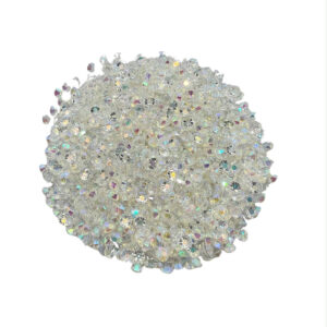 ShimmerBurst Clear 3mm Flatback Rhinestones