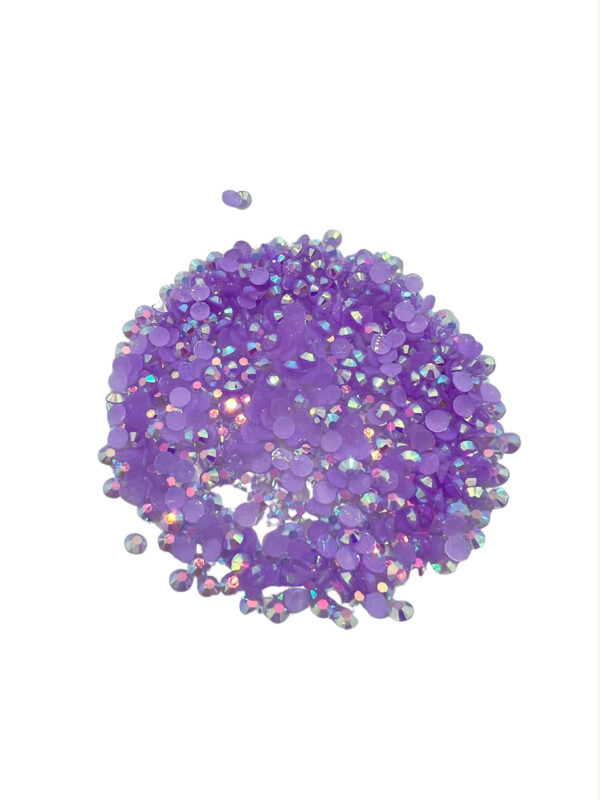 ShimmerBurst Baby Pink 3mm Flatback Rhinestones - Image 4