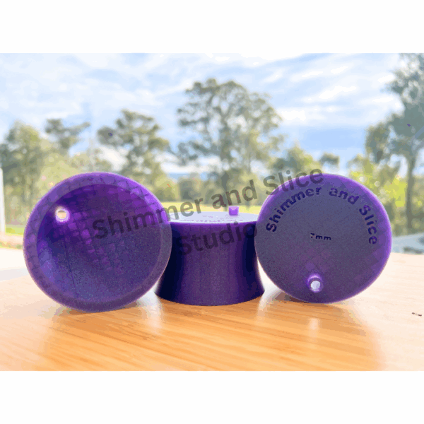3D Printed Glitter Funnel for Snow Globe Tumblers – Ergonomic, Compact & Multi-Use by Shimmer and Slice Studio - Image 2