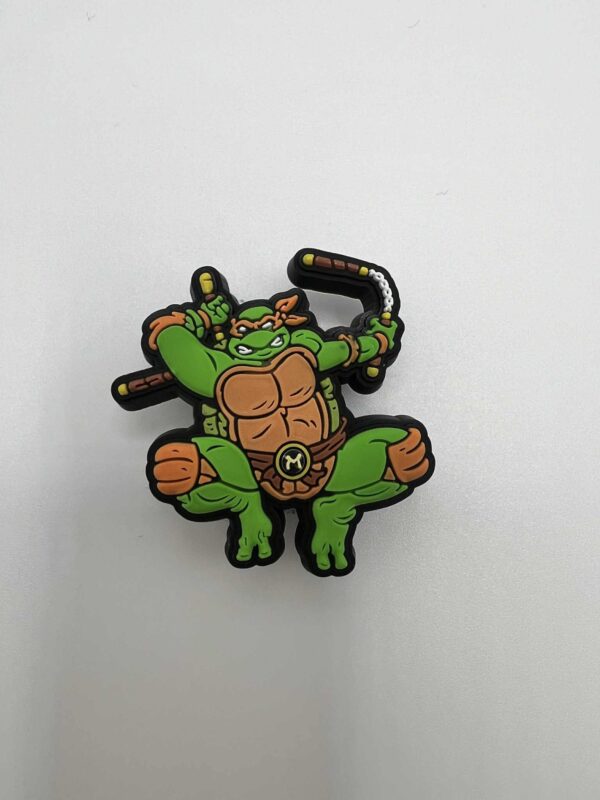 Teenage Mutant Ninja Turtles Croc Charms – Choose Head or Full Body Set - Image 7