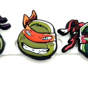 Teenage Mutant Ninja Turtles Croc Charms – Choose Head or Full Body Set