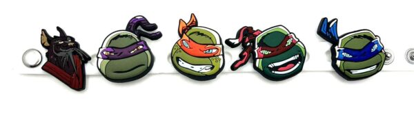 Teenage Mutant Ninja Turtles Croc Charms – Choose Head or Full Body Set