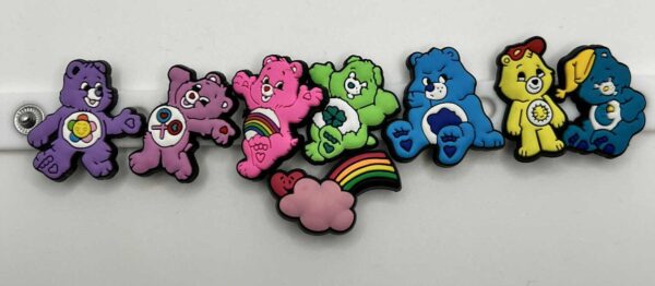 Care Bears-Inspired Croc Charms – 8pc Set
