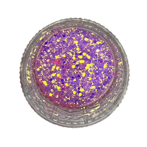 Aurora Pearl Baby Pink - Chunky Iridescent Premium Glitter - Image 4
