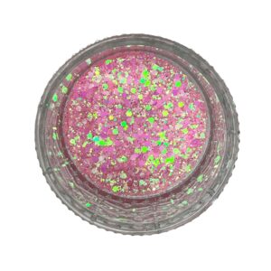 Aurora Pearl Baby Pink - Chunky Iridescent Premium Glitter