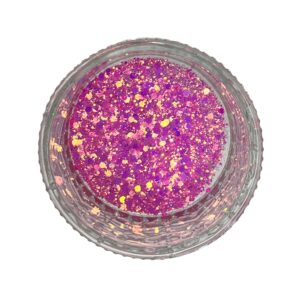 Aurora Pearl Pink - Chunky Iridescent Premium Glitter