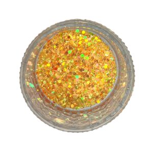 Dazzle Glow Orange - Glow in the Dark Premium Glitter