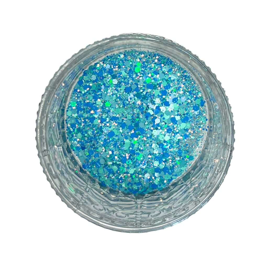 Dazzle Glow Blue - Glow in the Dark Premium Glitter