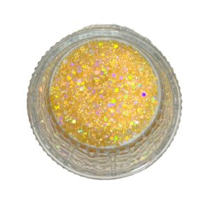 Pastel Prism Orange - Chunky Holographic Premium Glitter
