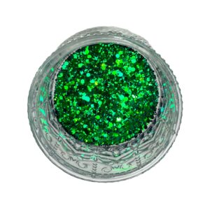 Luna Shift Green Blue - Premium Glitter for Tumblers, Resin, Slime, Nails & Crafts