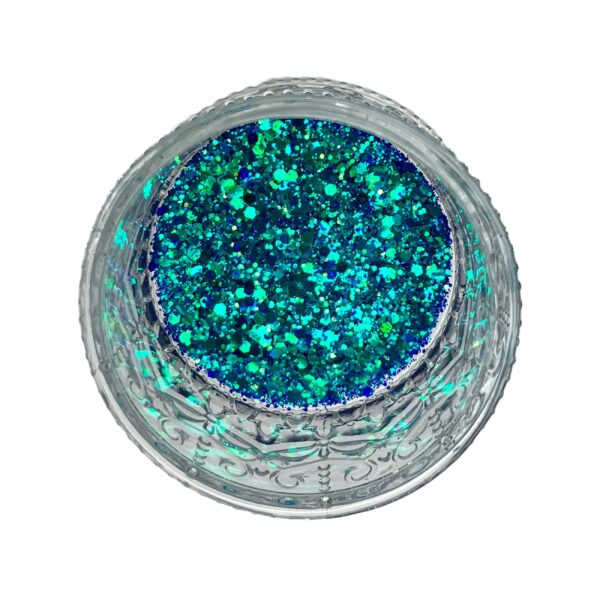 Luna Shift Blue Green - Premium Glitter for Tumblers, Resin, Slime, Nails & Crafts