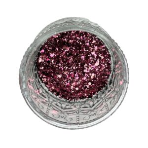 Classic Sparkle Maroon - Chunky Mixed Premium Glitter