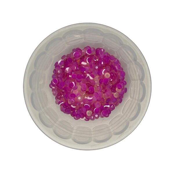 ChromaGlow Shifters Pink 5mm – UV Colour Changing Rhinestones | Sparkling Resin Craft & Tumbler Embellishments - Image 2