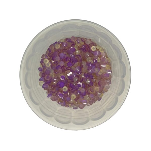 ChromaGlow Shifters Purple 5mm – UV Colour Changing Rhinestones | Sparkling Resin Craft & Tumbler Embellishments - Image 2