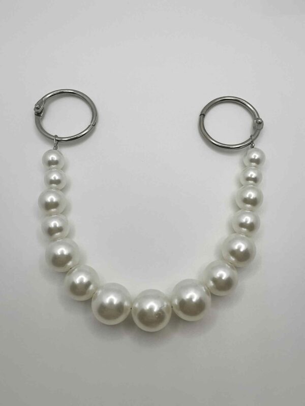 Luxury Bling Chain Croc Charms – Pearl & Diamante looks - Image 4