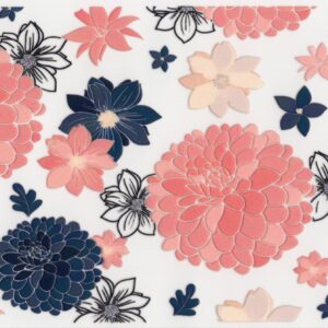 Blooming Flowers 16oz UV DTF Wrap