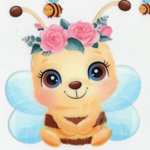 Bee Happy - UV DTF Wrap