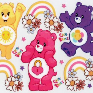 Care Bears and Rainbows 16oz UV DTF Wrap