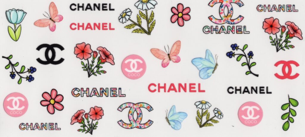 Chanel Inspired 16oz UV DTF Wrap