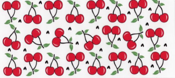 Cherries all Over 16oz UV DTF Wrap