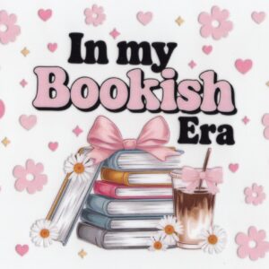 In My Bookish Era 16oz UV DTF Wrap