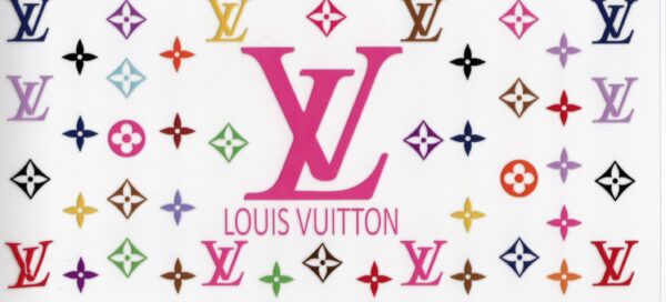 LV Rainbow 2 16oz UV DTF Wrap