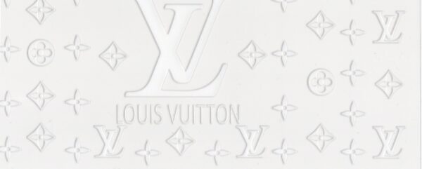 LV Inspired White 16oz UV DTF Wrap