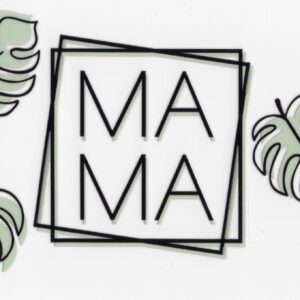 Mama Monstera 16oz UV DTF Wrap