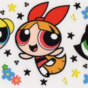 Powerpuff Girls 16oz UV DTF Wrap