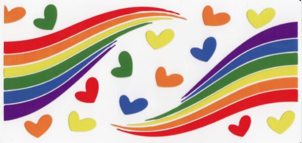 Pride Love 16oz UV DTF Wrap