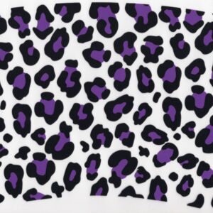 Purple Leopard Spots UV DTF 20oz Wrap