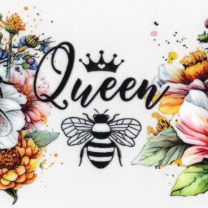 Queen Bee 16oz UV DTF Wrap